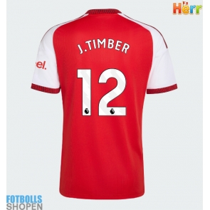Billiga Arsenal Jurrien Timber #12 Hemmatröja 2026-27 Kortärmad